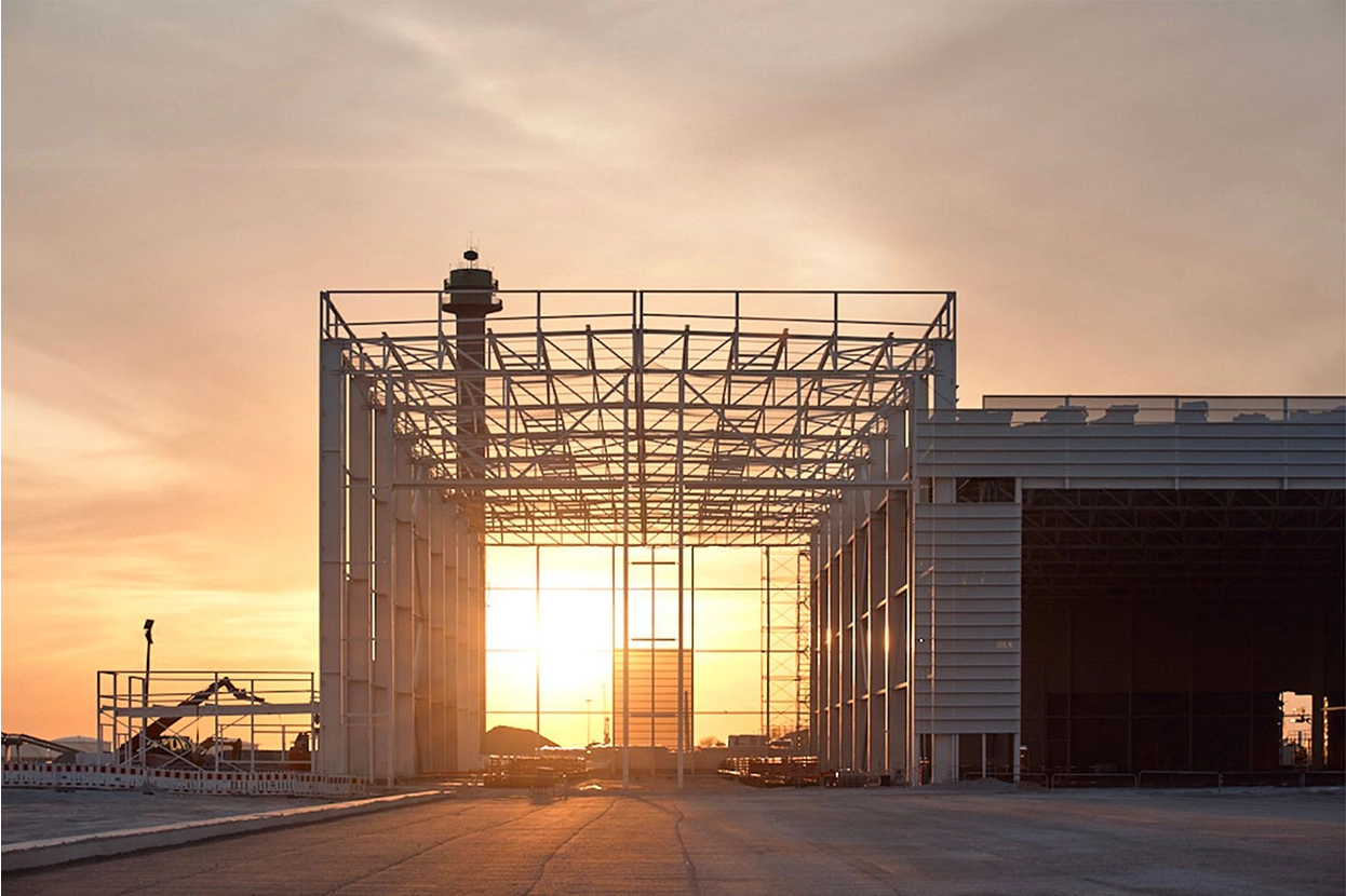Siemens, an industrial project in France.